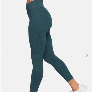 Outdoor Voices Sweat tech leggings. green